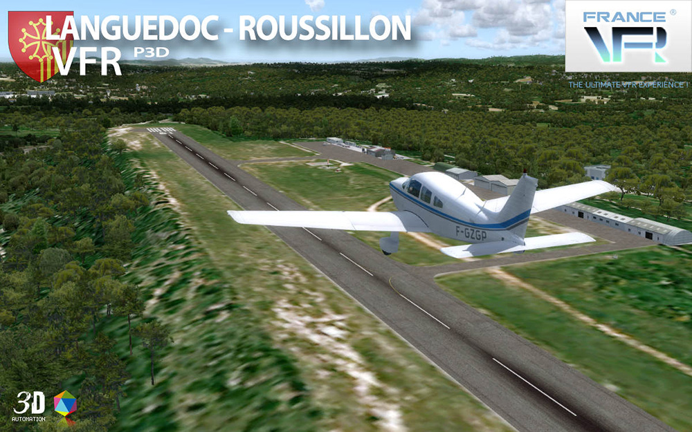 Languedoc-Roussillon VFR for P3D V4/V5